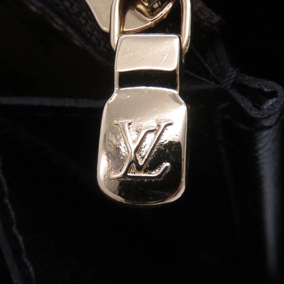 LOUIS VUITTON Portefeuille Clemence Monogram Reverse Canvas Noir - Picture 9 of 13